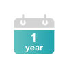 6 month calendar icon
